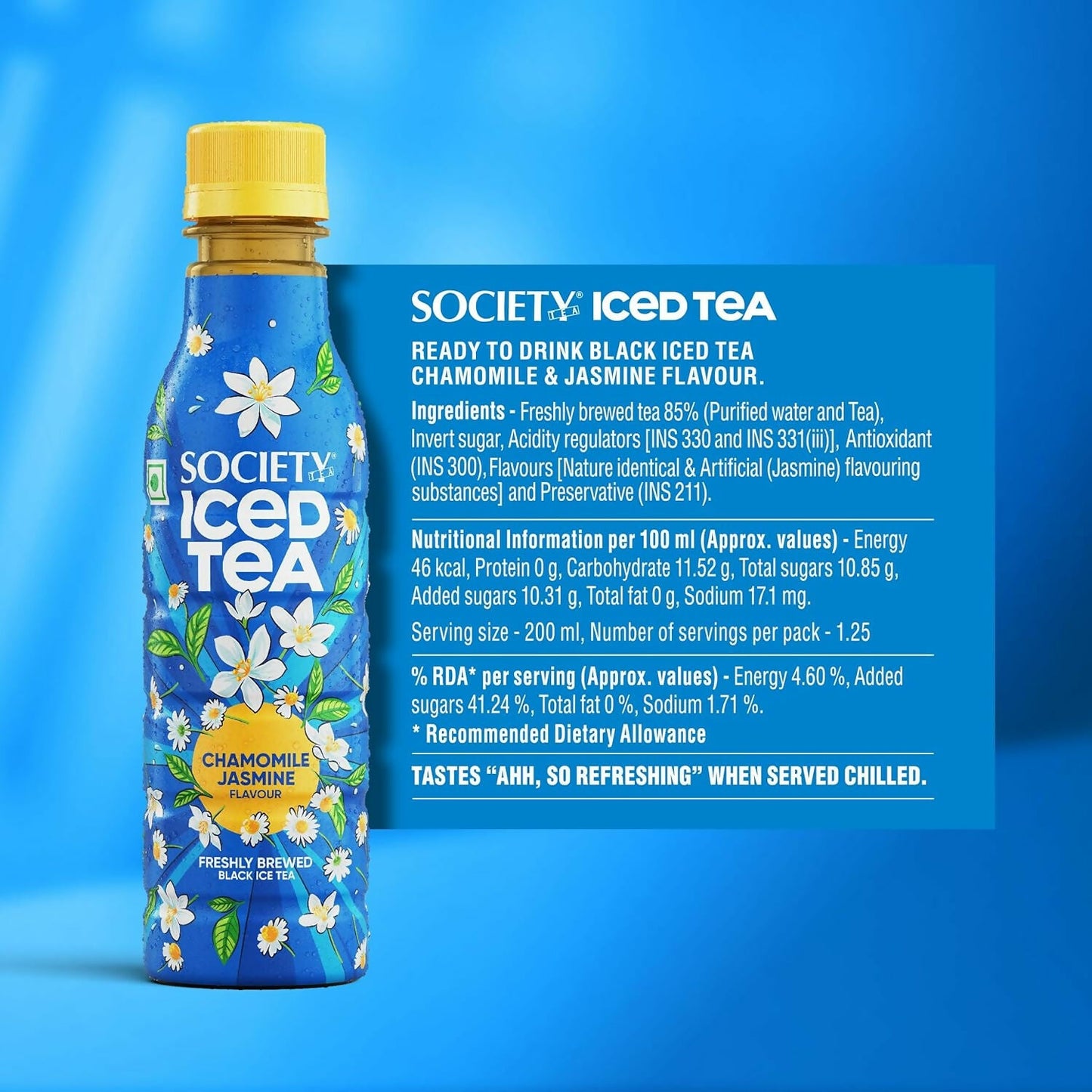 Society Iced Tea Bottle-Chamomile Jasmine