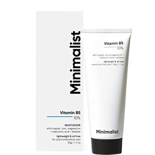 Minimalist Vitamin B5 10% Face Moisturizer - Indyancart