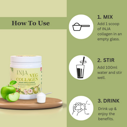 Inja Veg Collagen - Green Apple