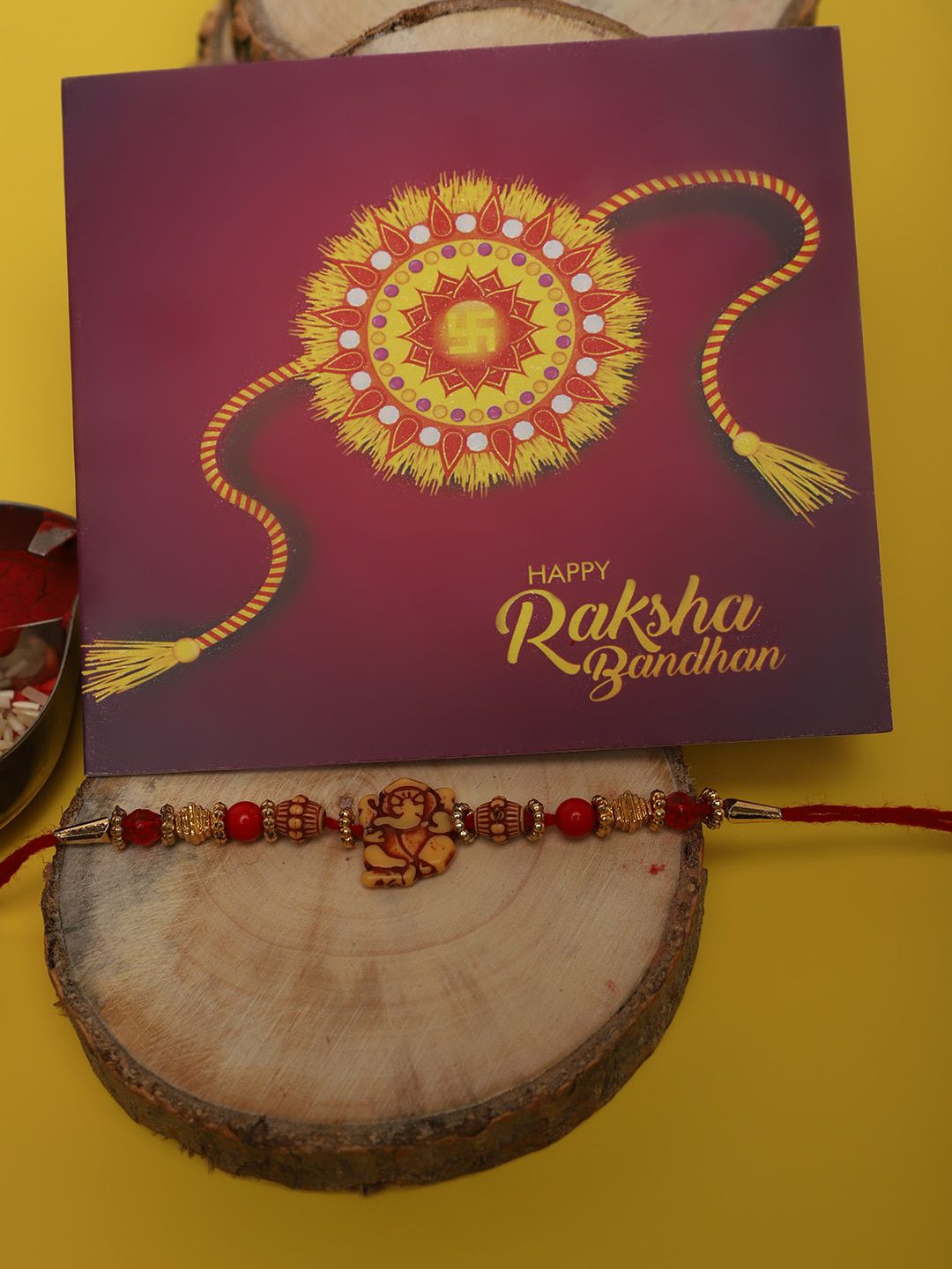 Anouk Unisex Beaded Thread Rakhi