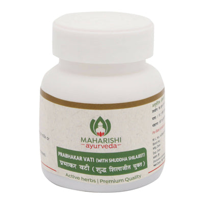 Maharishi Ayurveda Prabhakar Vati (with shuddha Sj)