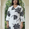 Dhiyona IE Women Floral Printed Kurta with Trousers