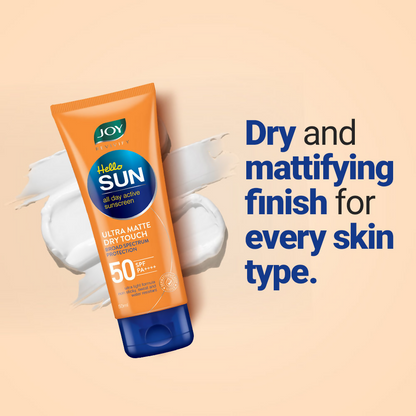 Joy Revivify Hello Sun Ultra Matte Dry Touch Sunscreen With SPF 50 - Indyancart