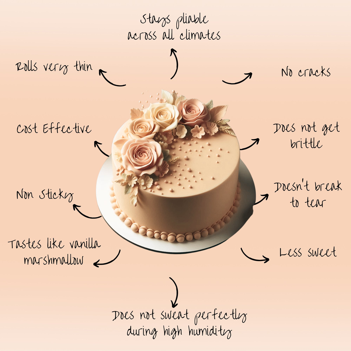 Confect Natural Skin Fondant | Edible Sugarpaste
