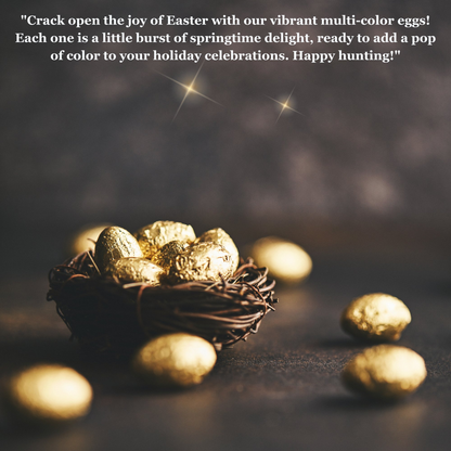 Confect Golden | Edible Chocolate Eggs Multipack