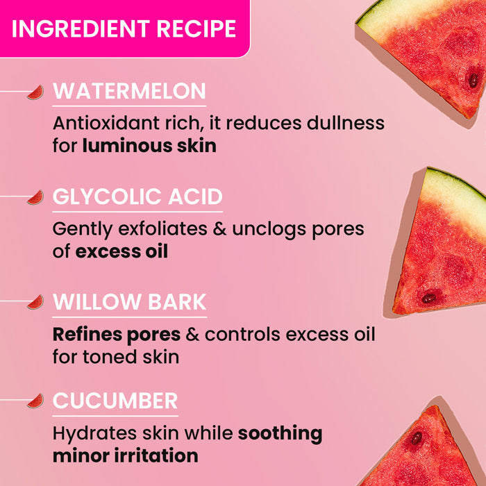 Dot & Key Watermelon + Glycolic Acid Toner -Free