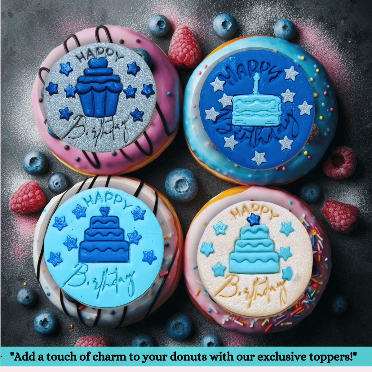 Confect Happy Birthday | Edible Celebration Topper