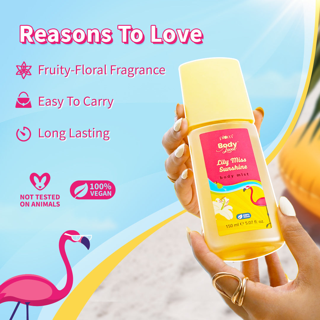 Plum Goodness Lily Miss Sunshine Body Mist by BodyLovin'