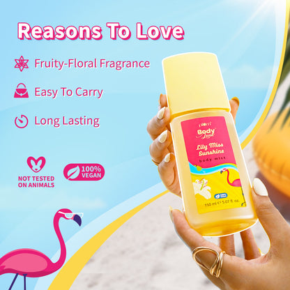 Plum Goodness Lily Miss Sunshine Body Mist by BodyLovin'