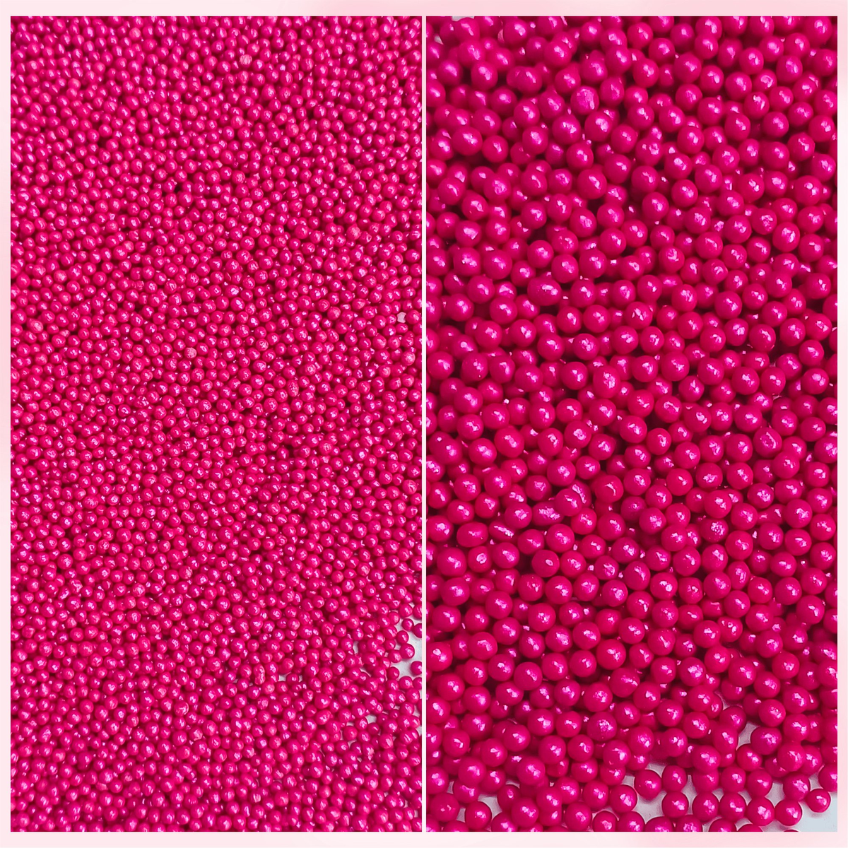 Confect Sprinkles for Cakes & Cupcakes Decoration | USP-6(Crimson Pink)