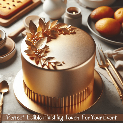 Confect Glistening Gold | Edible Sugar Paste