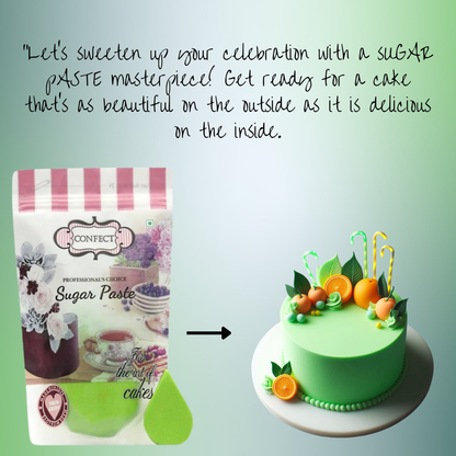 Confect Neon Green Fondant | Edible Sugarpaste