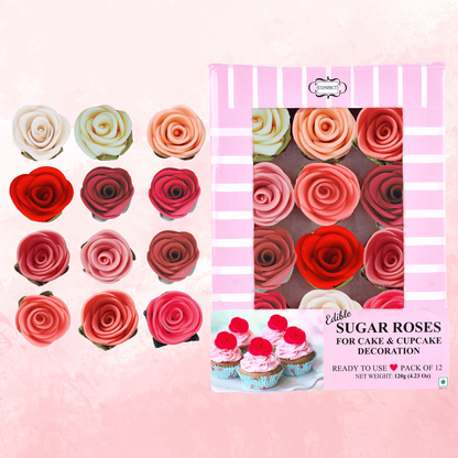 Confect Ombre- 5 | Edible Sugar Roses Topper