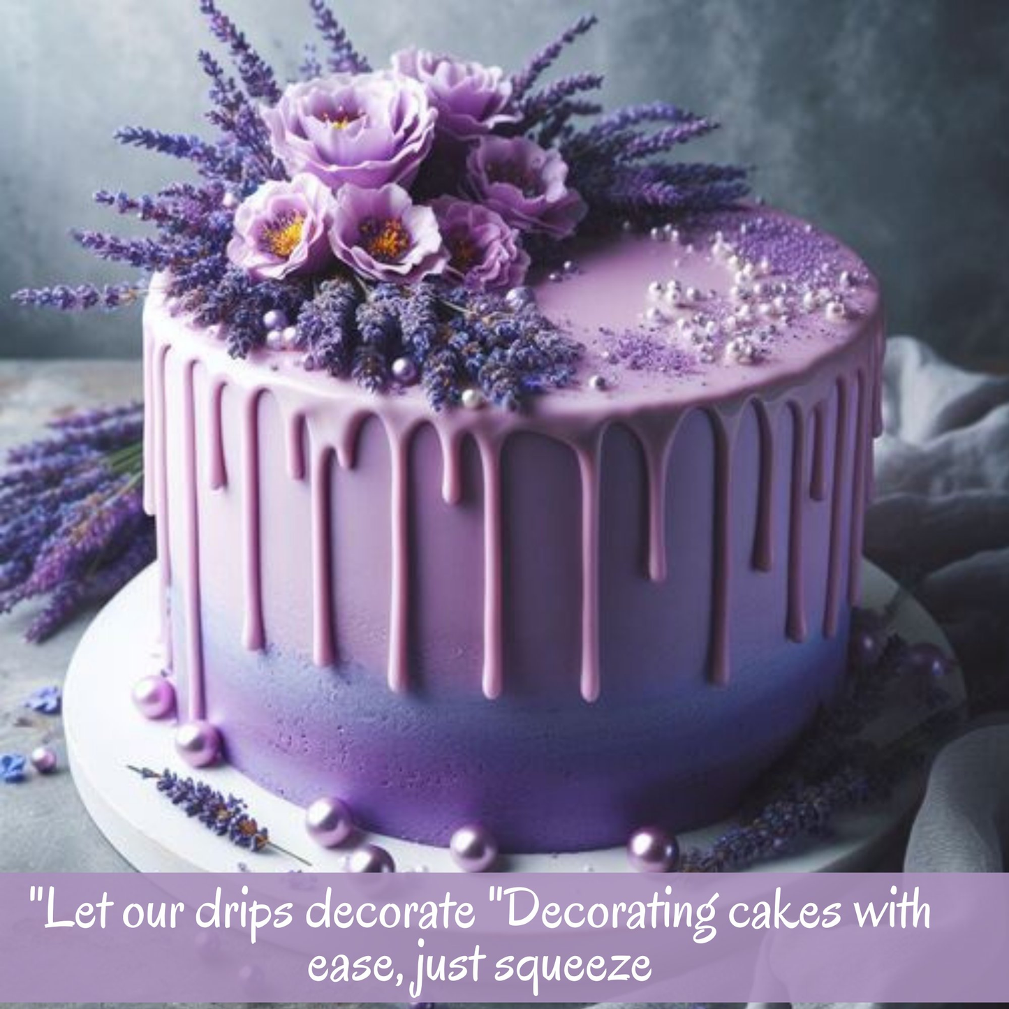Confect Luscious Lavender | Edible Drips