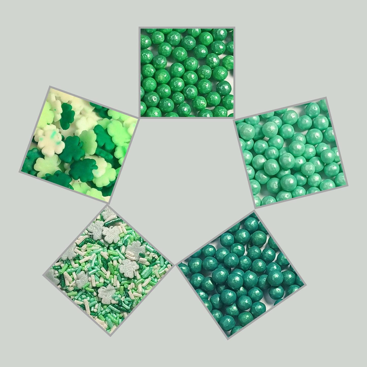 Confect St. Patrick's Sprinkles Multipack 7
