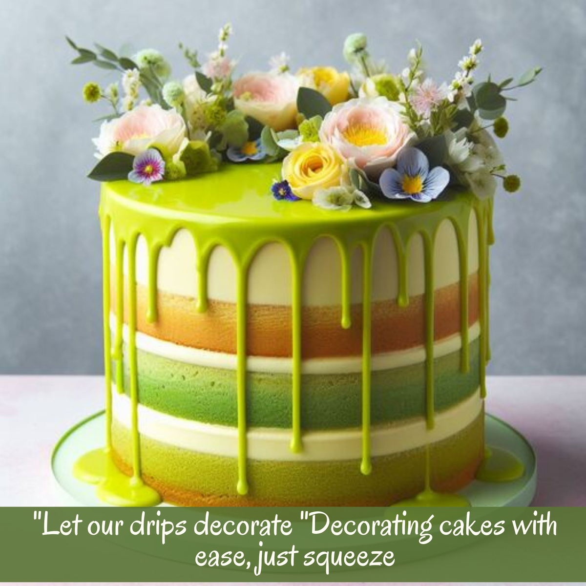 Confect Lime Green | Edible Drips