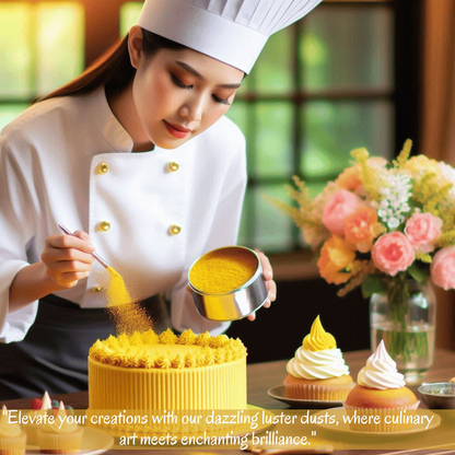Confect Sunflower Yellow | Edible Luster Dust