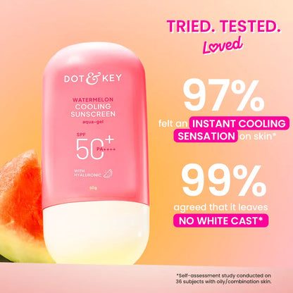 Dot & Key SPF 50+ Watermelon Sunscreen 50g-Pack of 2