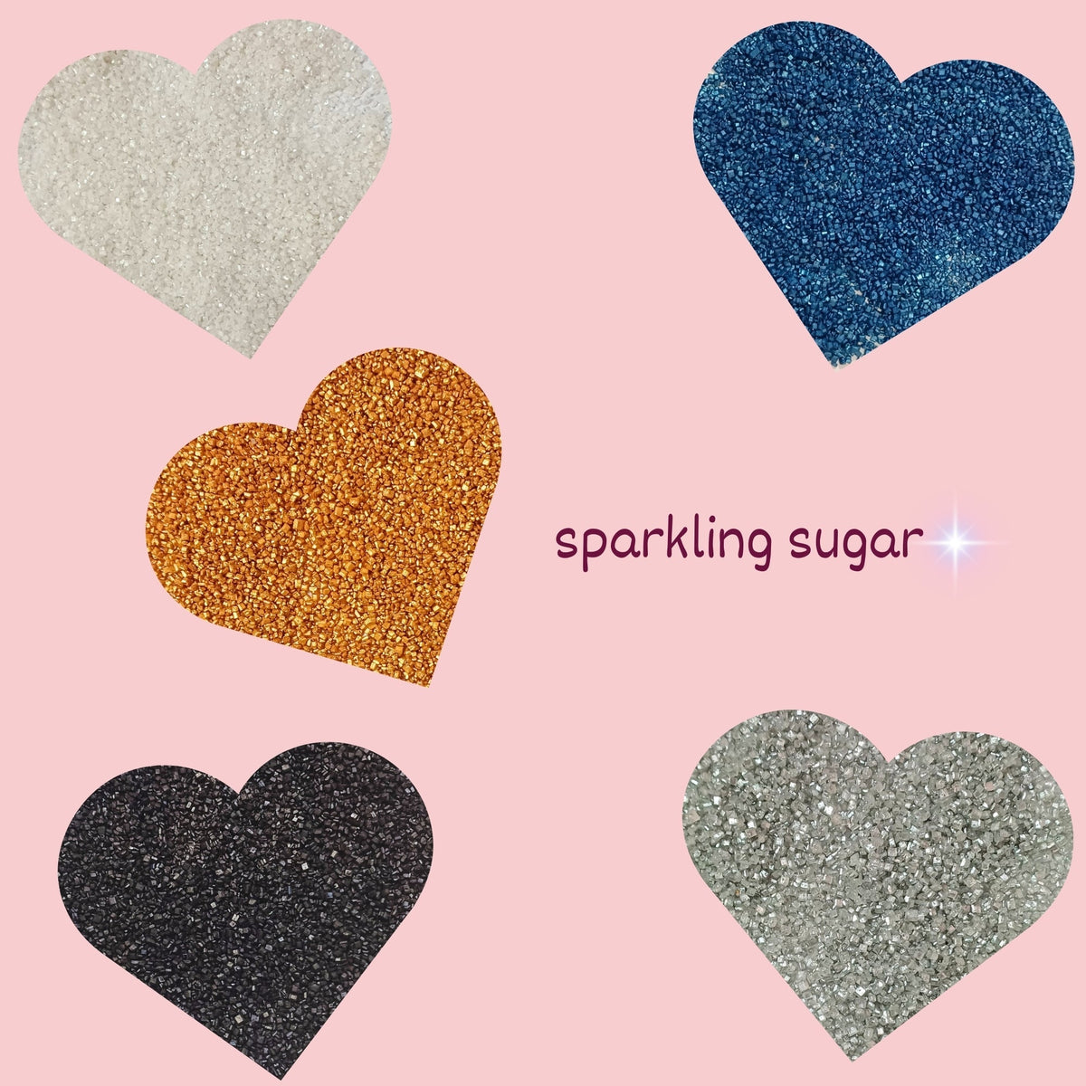 Confect Sparkling Sugar Combo Multipack 6