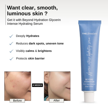 The Formularx Beyond Hydration Glycerin Intense Hydrating Serum