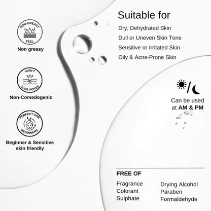 The Formularx Beyond Hydration Glycerin Intense Hydrating Serum