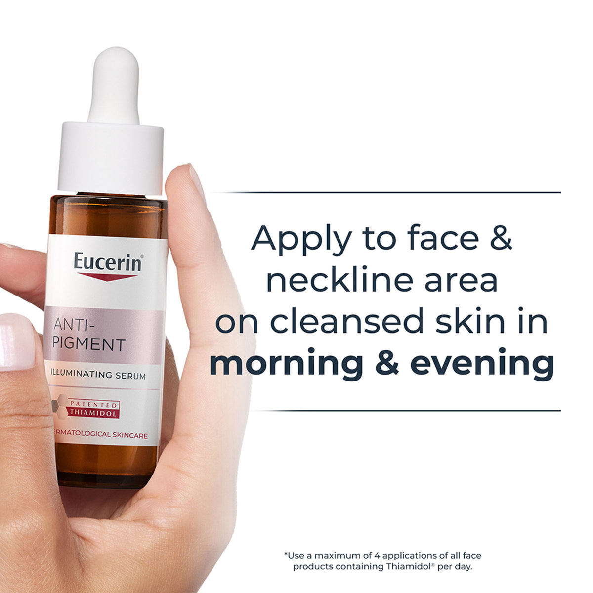 Eucerin Anti-Pigment Face Illuminating Serum With Thiamidol & Hyaluronic Acid, Reduces Dark Spots