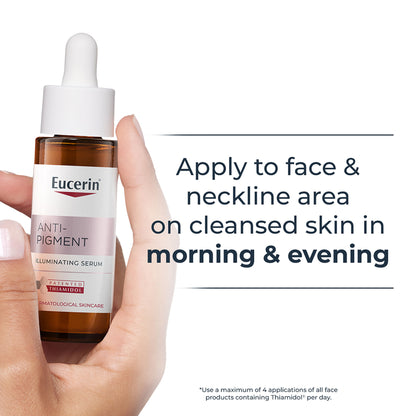 Eucerin Anti-Pigment Face Illuminating Serum With Thiamidol & Hyaluronic Acid, Reduces Dark Spots