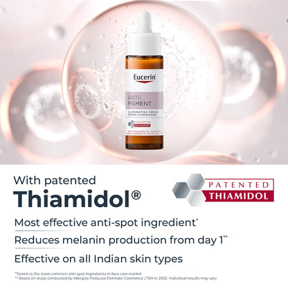 Eucerin Anti-Pigment Face Illuminating Serum With Thiamidol & Hyaluronic Acid, Reduces Dark Spots