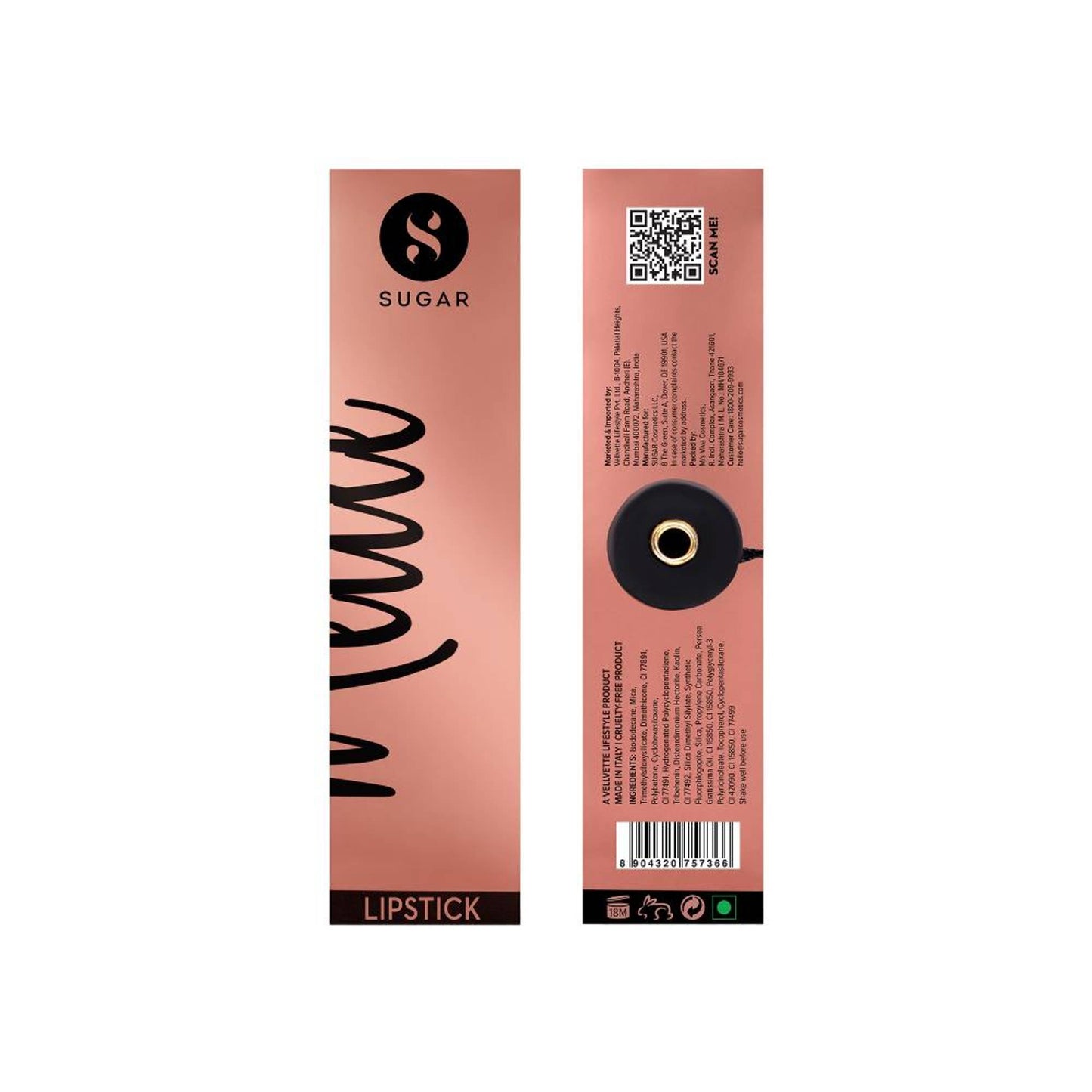 SUGAR Mettle Liquid Lipstick - 16 Tucana