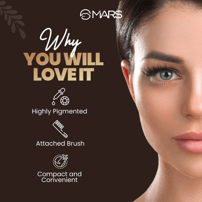 MARS Eyebrow Pencil To Enhance Eyebrows - Dark Brown
