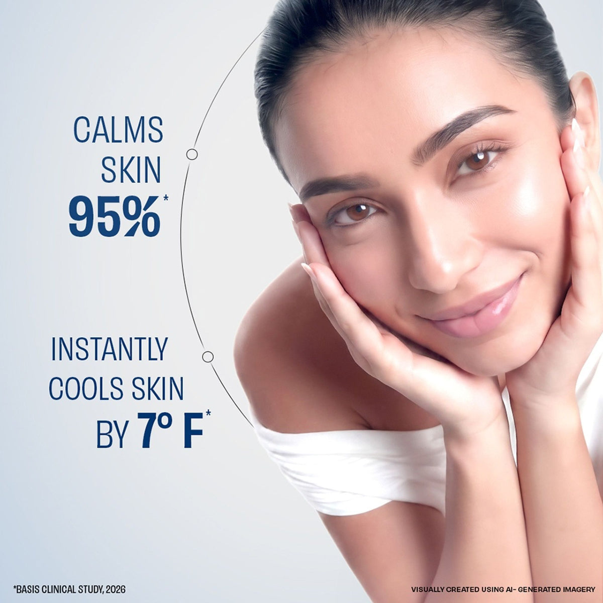Ponds Biome Miracle Freeze Recovery Moisturizer Gel, for 95% Calmer Skin