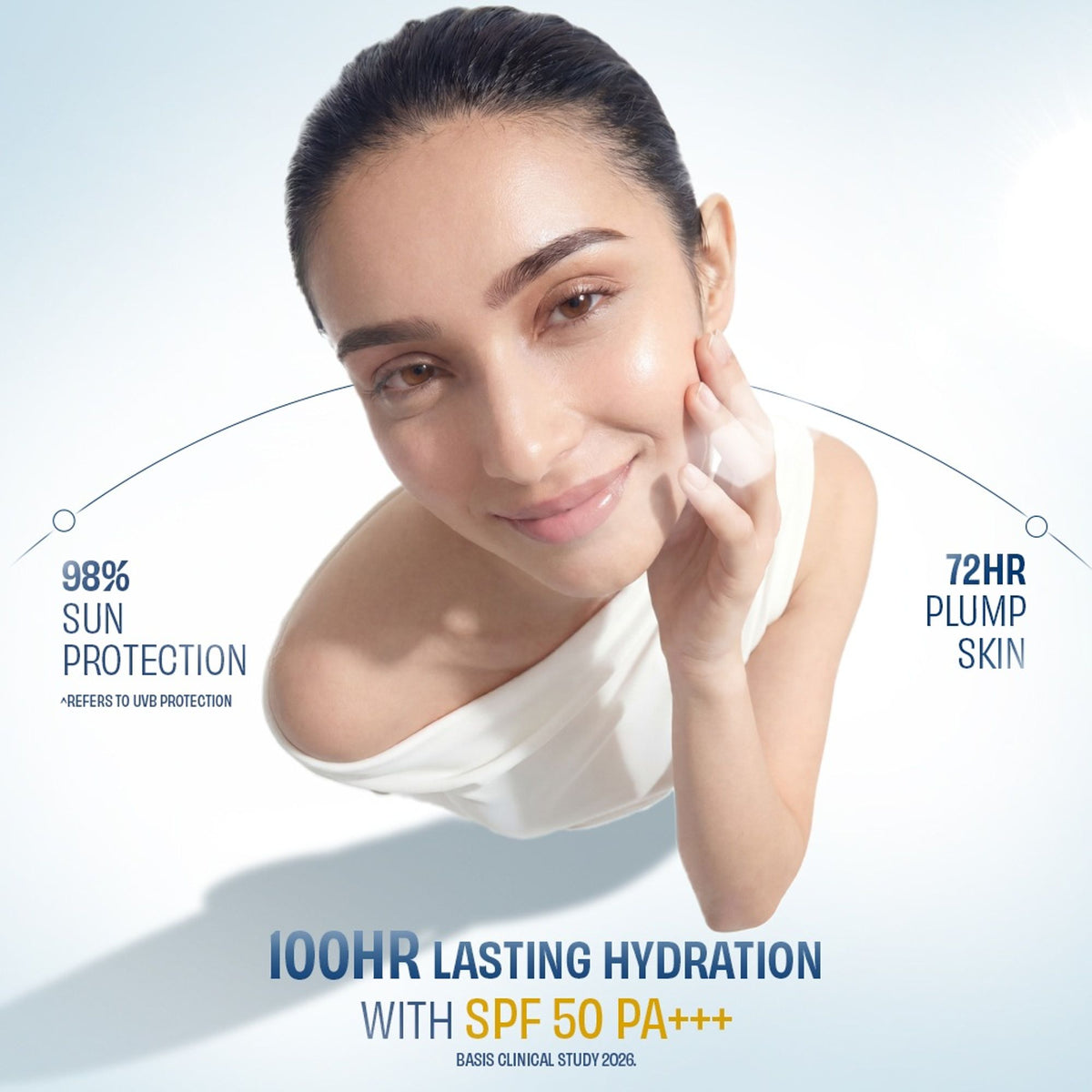 Ponds Biome Miracle UV Invisigel Moisturiser 100HR Hydration With SPF50 PA+++