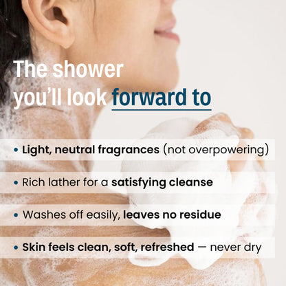Wild Oak Anti-Odor Controls Body Odor & Long-Lasting Freshness Body Wash