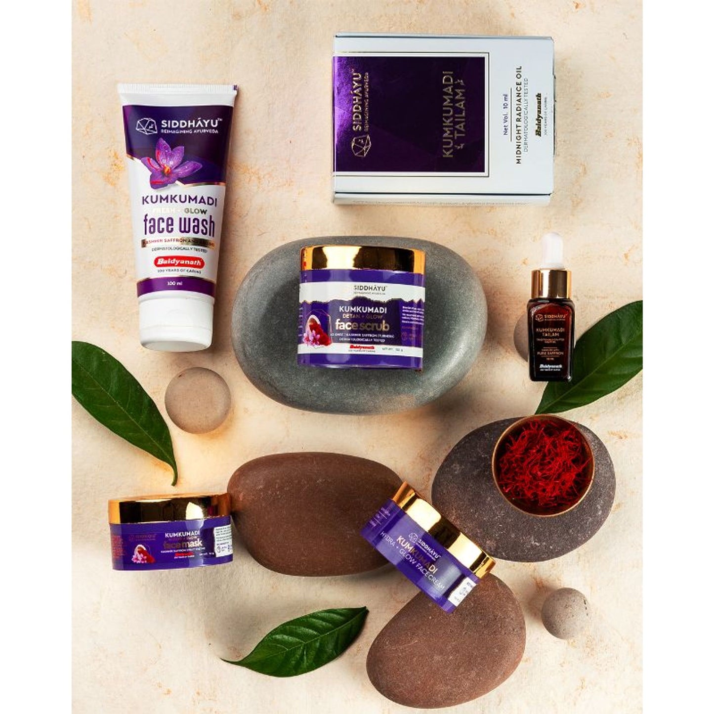Siddhayu Kumkumadi Detan + Glow Face Scrub