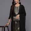 Dhiyona VA Women's Woven Design Regular Kurta with Trousers & With Dupatta