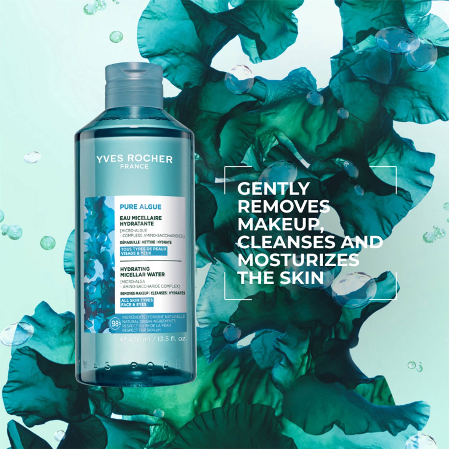 Yves Rocher The All In 1 Hydrating Makeup Removing Micellar Water