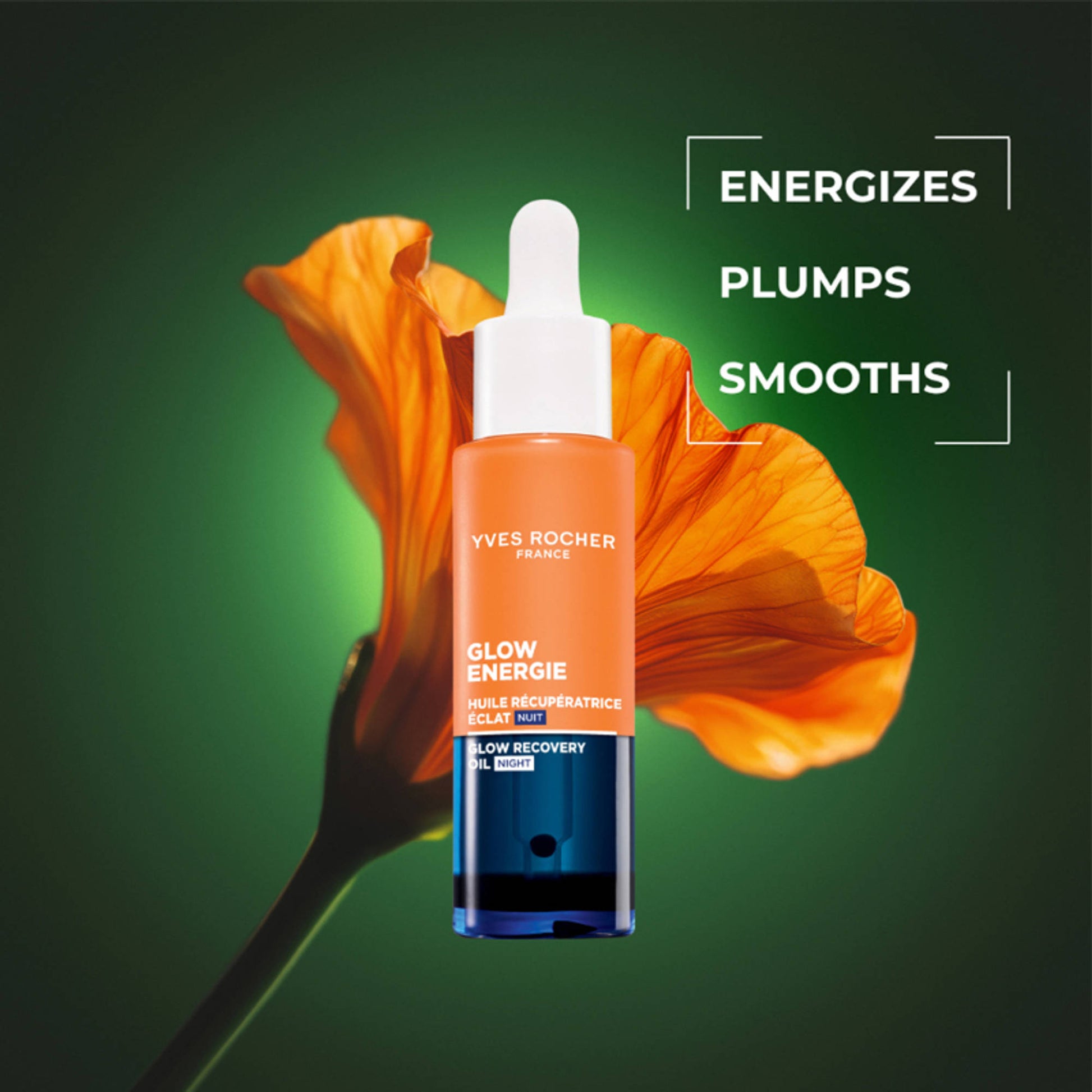 Yves Rocher Recovery Glow Oil Night Dropper