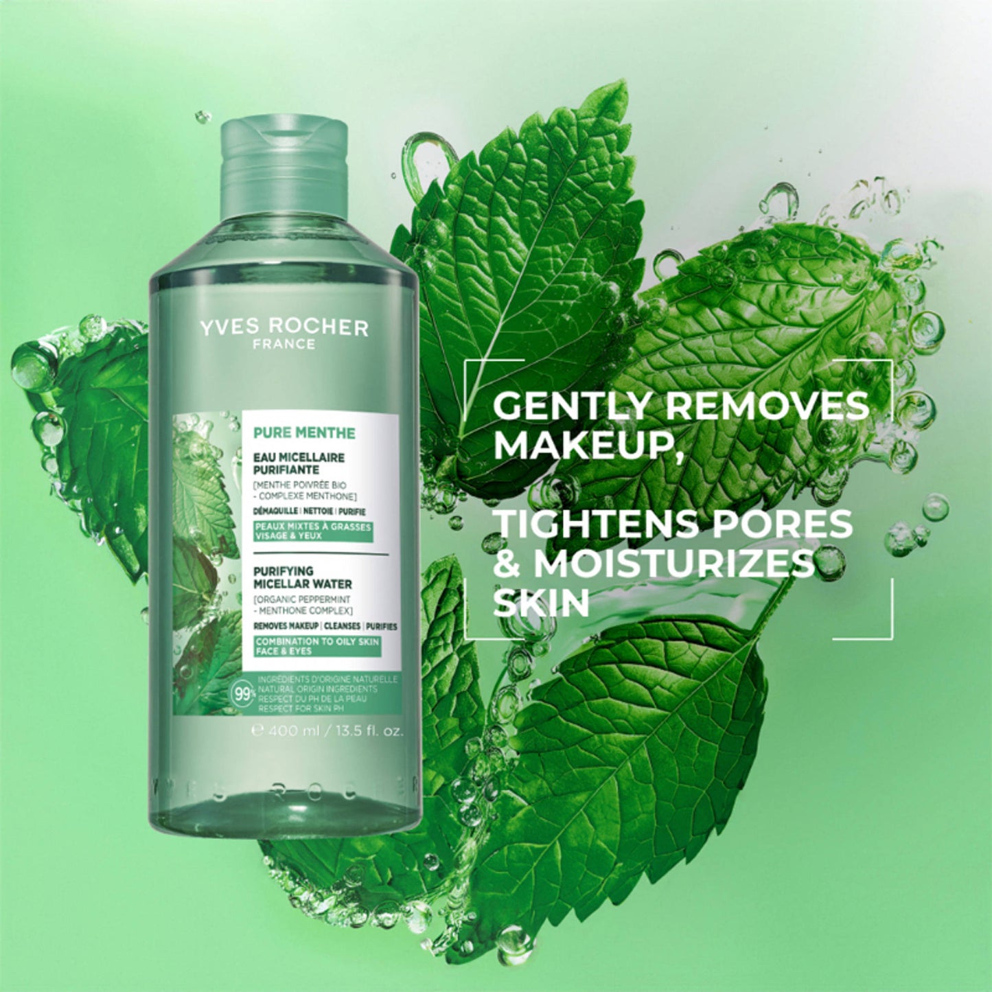 Yves Rocher The Purifying All In 1 Makeup Removing Micellar