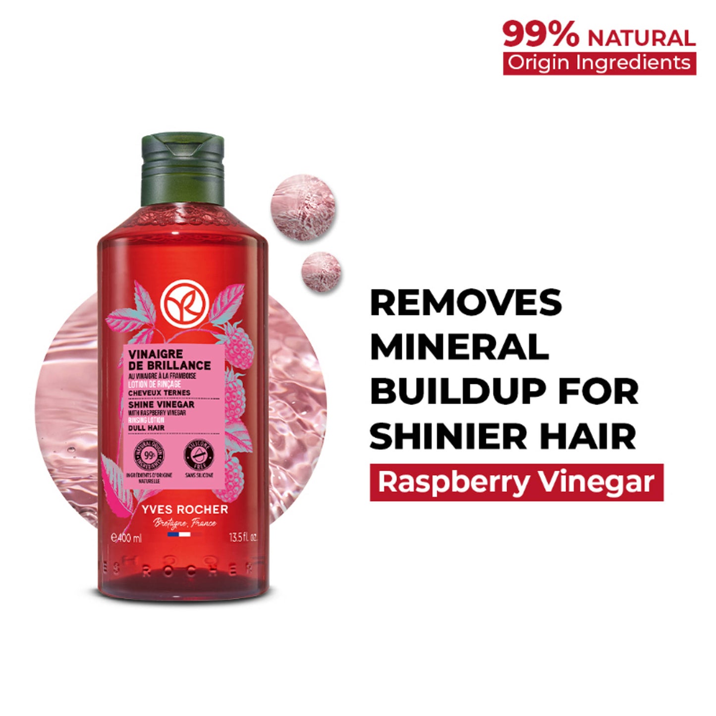 Yves Rocher Shine Rinsing Vinegar