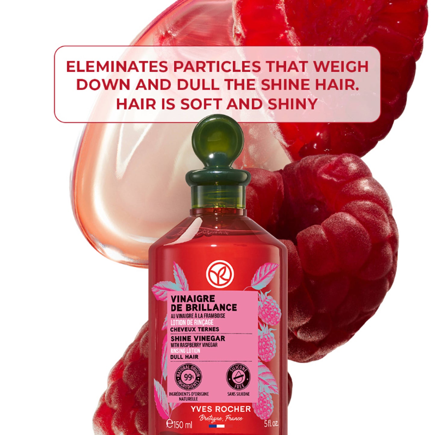 Yves Rocher Shine Rinsing Vinegar