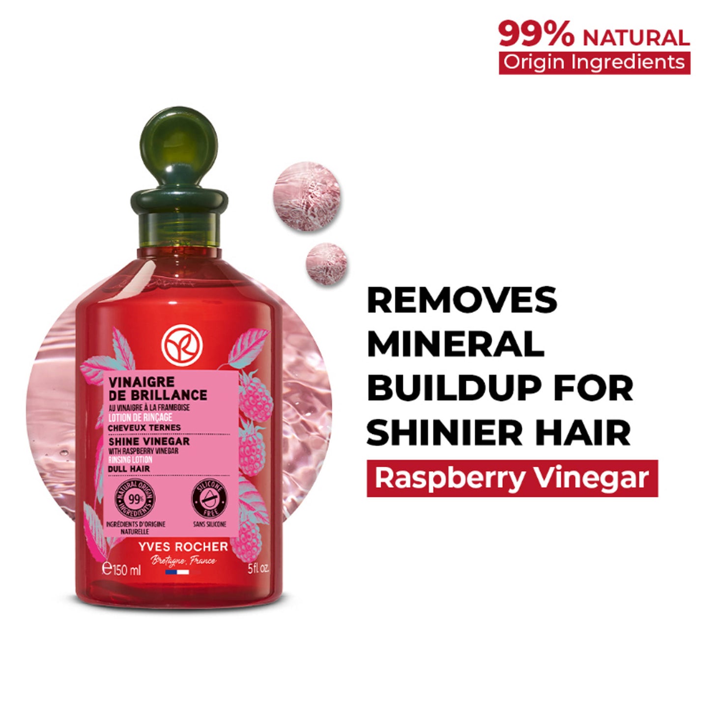 Yves Rocher Shine Rinsing Vinegar