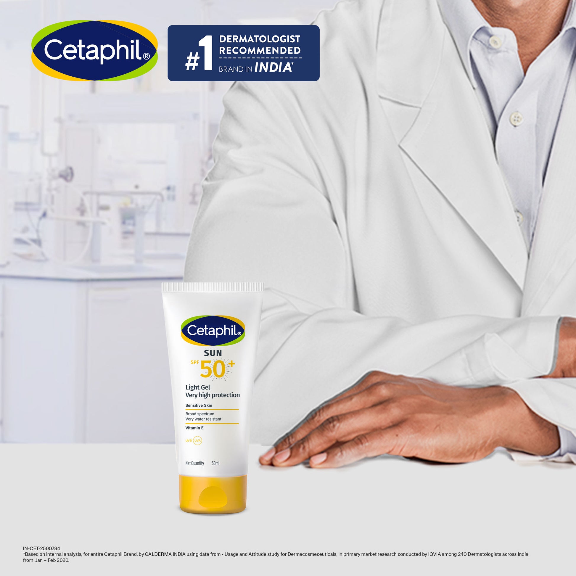 Cetaphil Sun Spf 50+ Light Gel