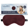 KLOY Breathable Sleep Eye Mask - Maroon