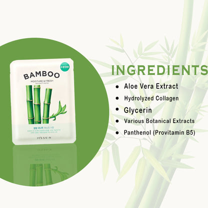 Its Skin The Moisture & Fresh Mask Sheet - Bamboo