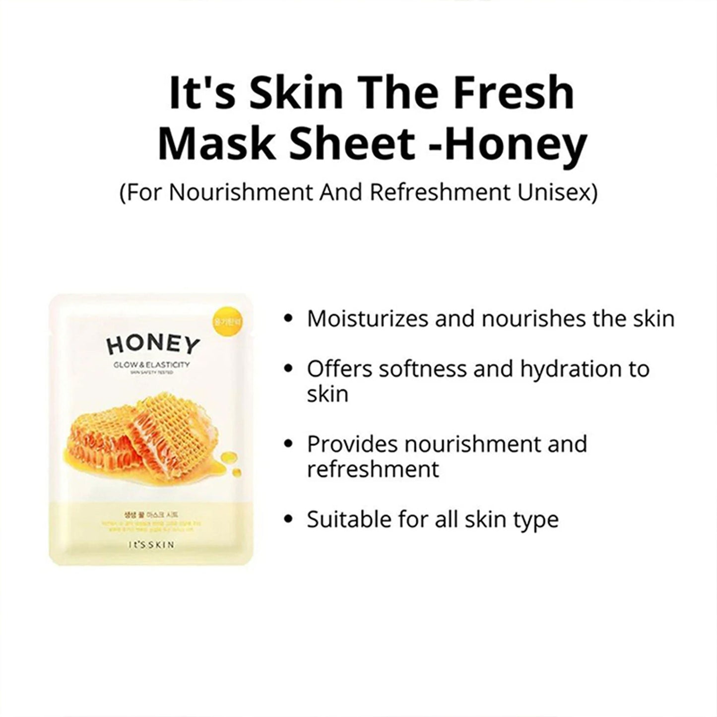 It's Skin The Fresh Mask Sheet - Honey