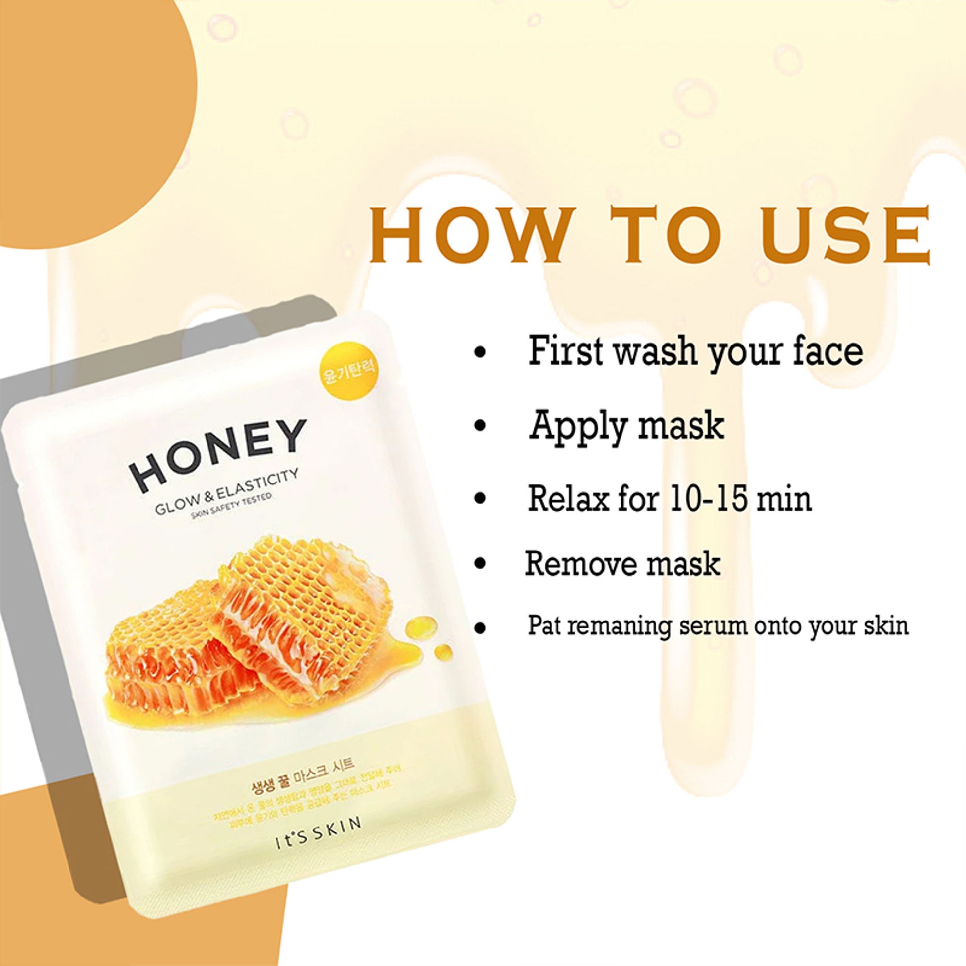 It's Skin The Fresh Mask Sheet - Honey