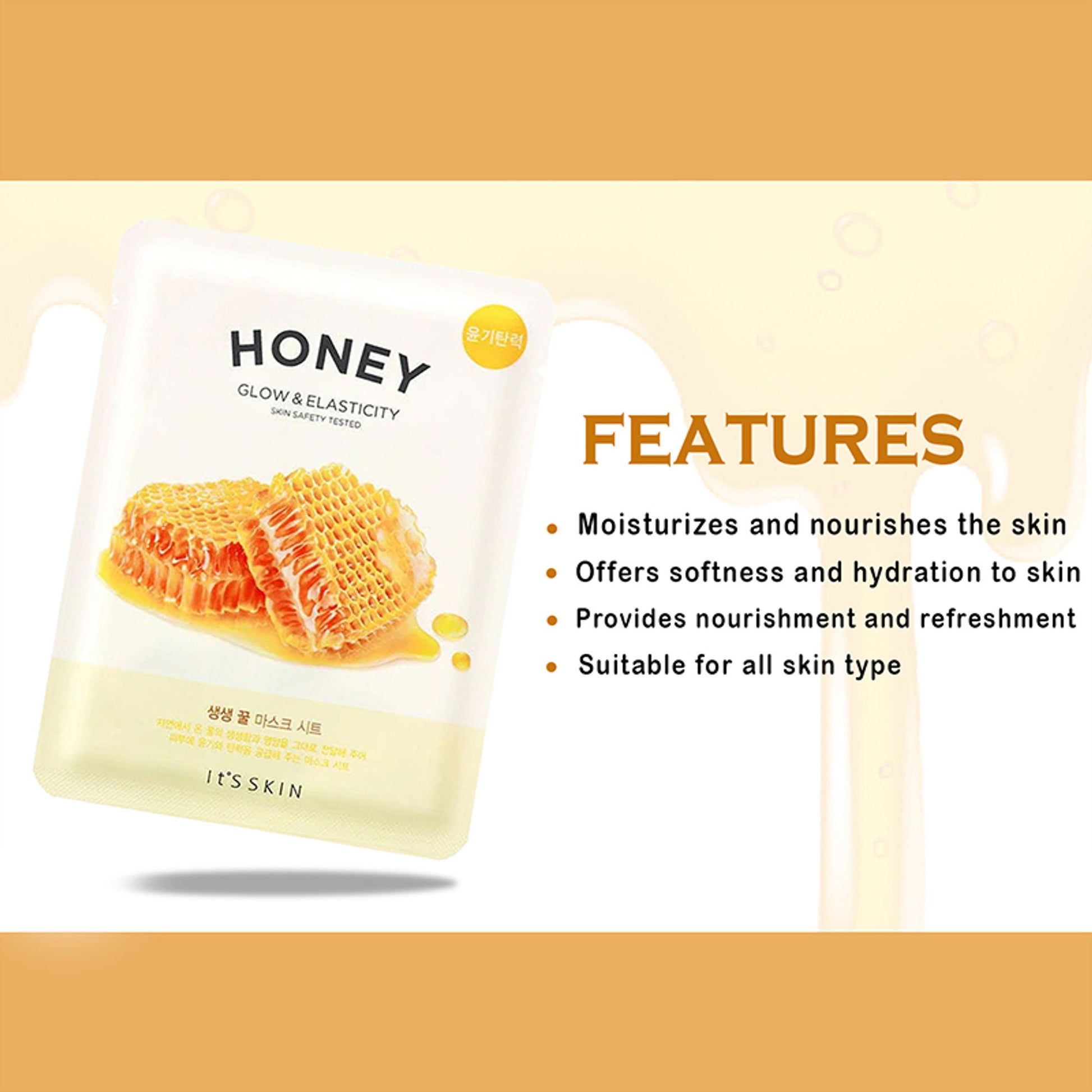 It's Skin The Fresh Mask Sheet - Honey