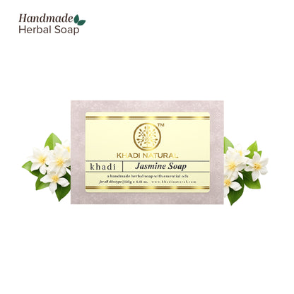 Khadi Natural Jasmine Handmade Soap Rejuvenates Skin