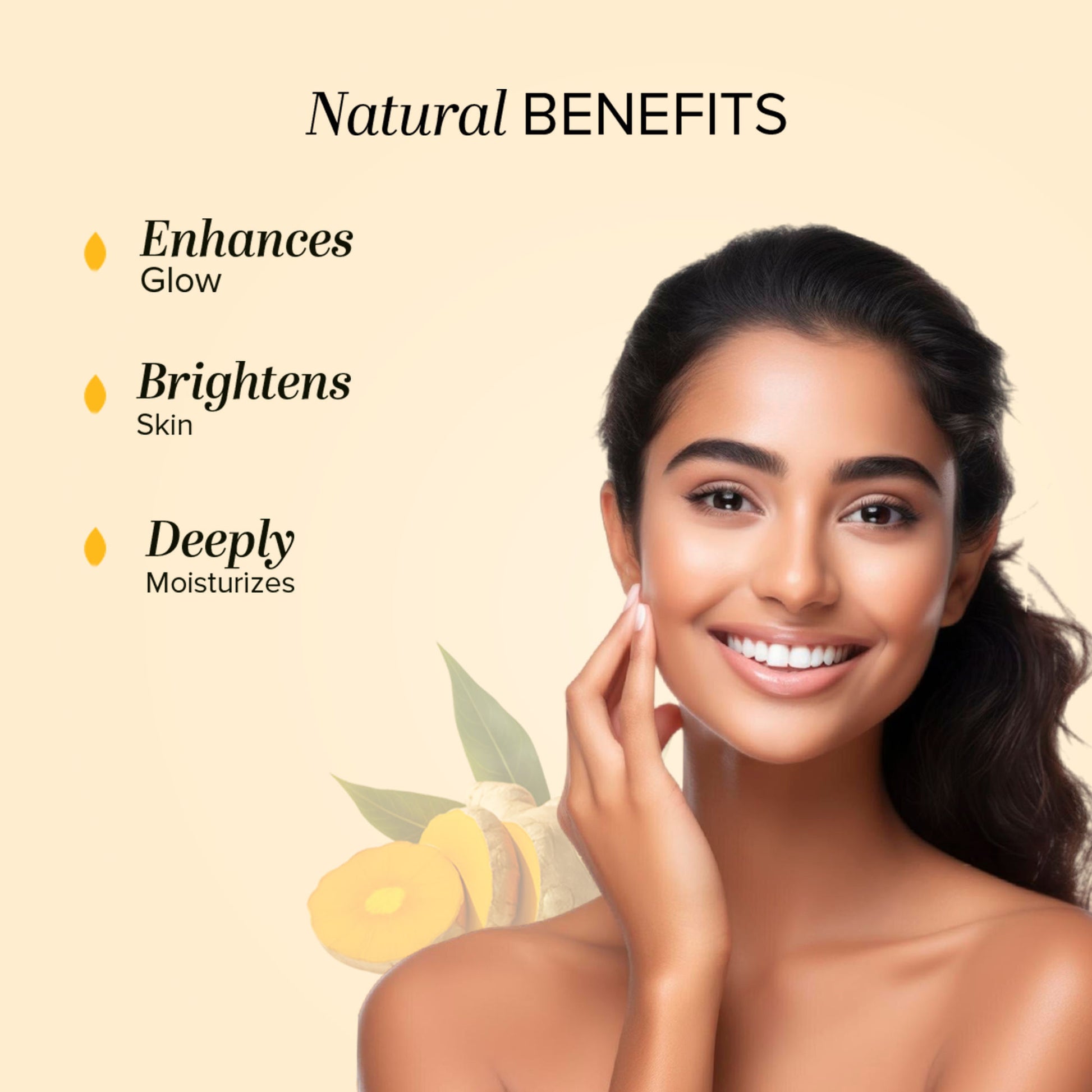 Khadi Natural Chandan Haldi Handmade Soap Soft & Supple Skin