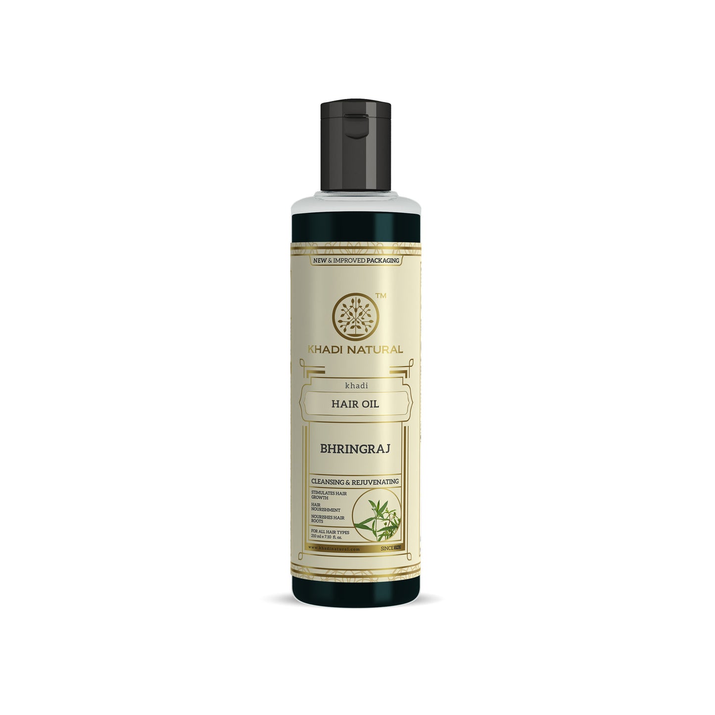 Khadi Natural Bhringraj Hair Oil Nourishes Hair Roots